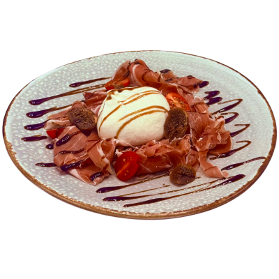 Burrata e Prosciutto di Parma