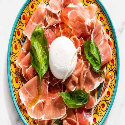 Burrata e Prosciutto di Parma